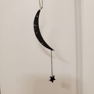 Lucky Eyes London Moon and Star Necklace